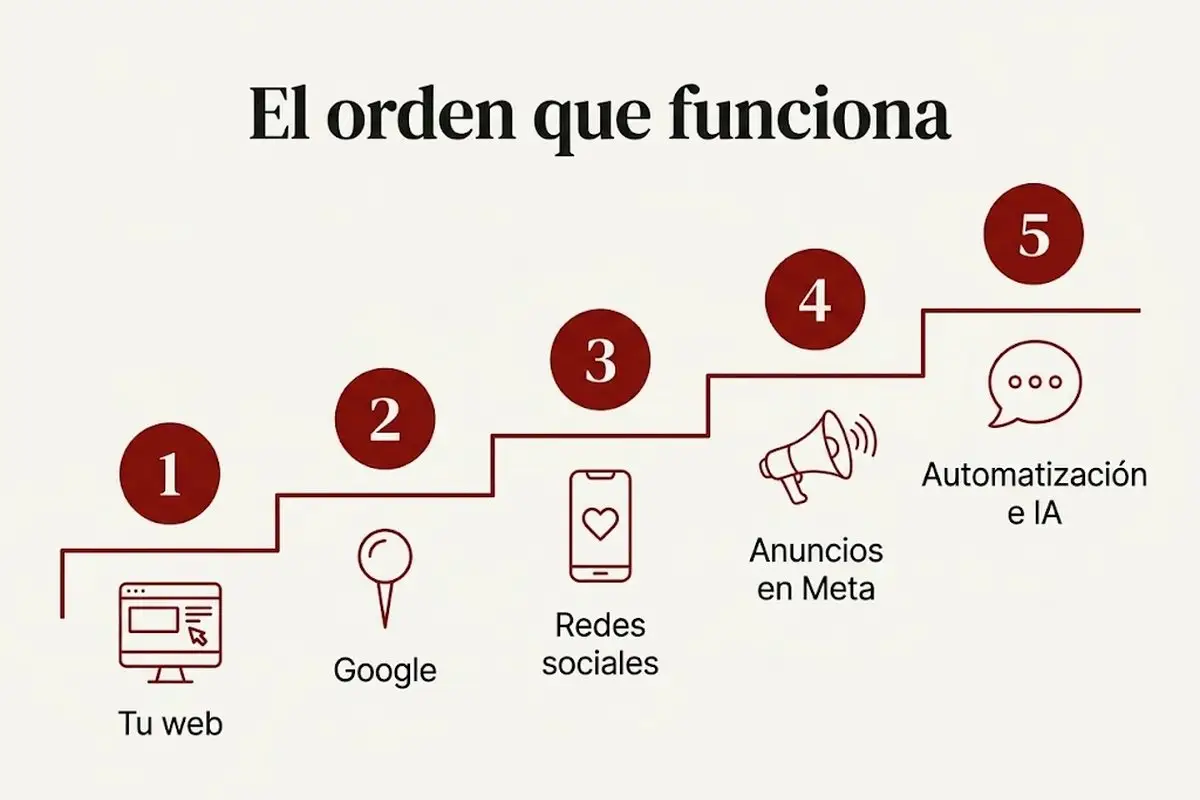 pasos del marketing digital para pequeñas empresas